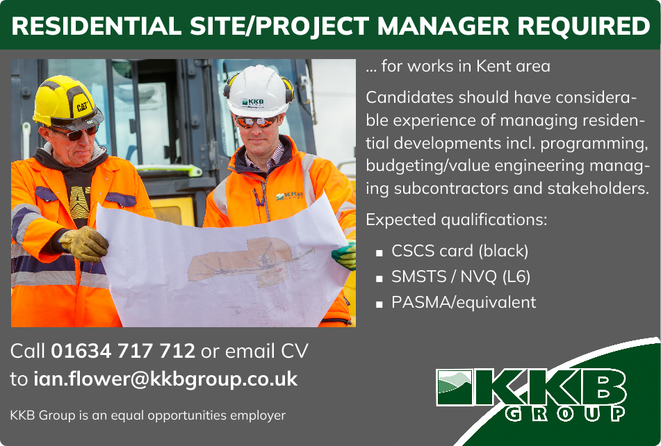 Residential / Site Project Manager Required