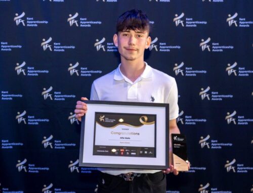 KKB’s Alfie Wells is Kent’s Apprentice of the Year
